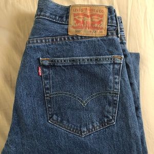 505 Levi’s Jeans Size 32x34 100% Cotton